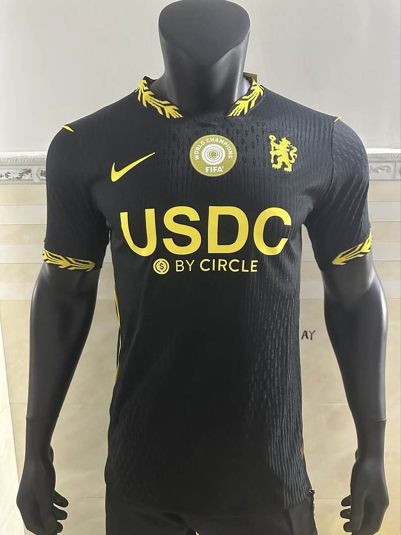 2026/27 Chelsea Away Player Version Soccer Jersey With Sponsors S-4XL