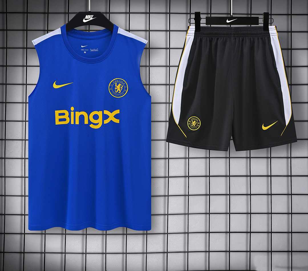 2026/27 Chelsea Blue Vest Suit S-2XL
