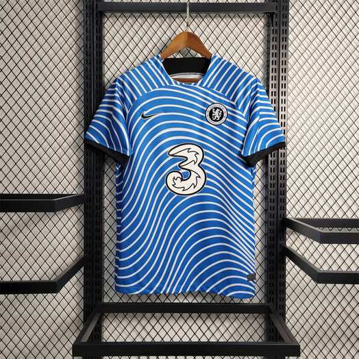 23-24 CHE blue and white training suit