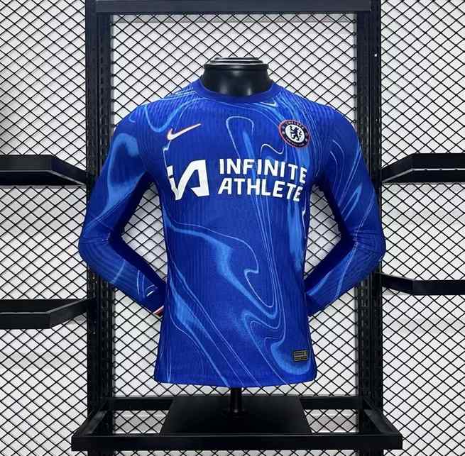 24-25 CHE Home Player Long Sleeve Jersey