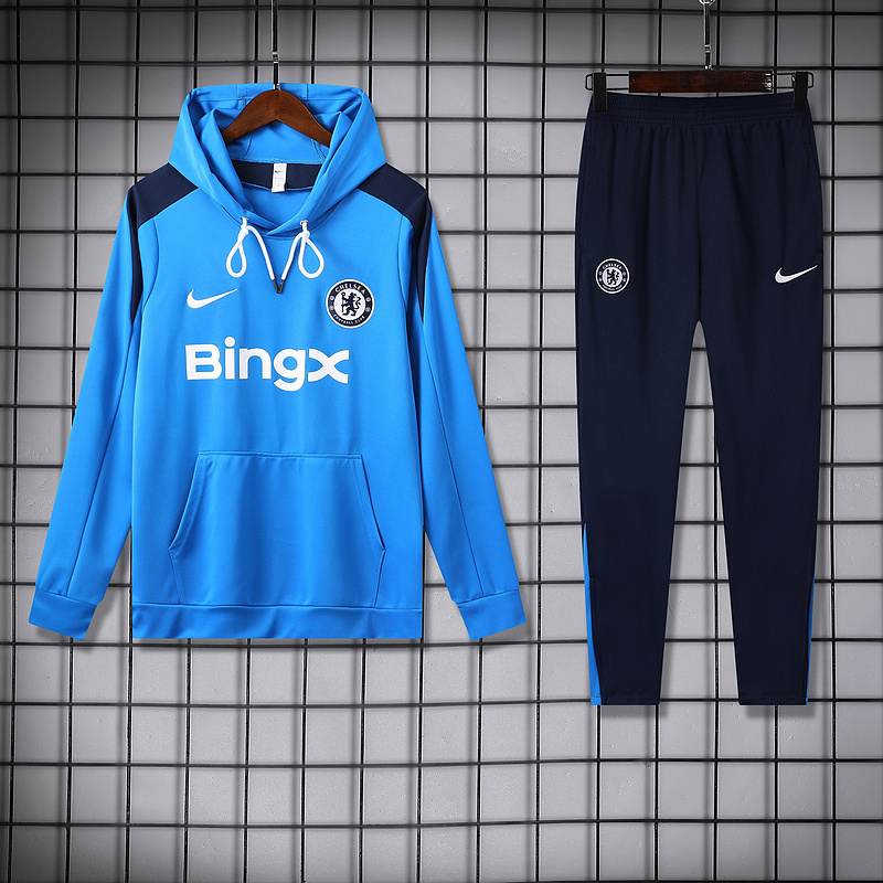 24-25 CHE blue hoodie suit