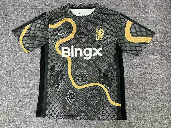 25-26 CHE Snake black jersey