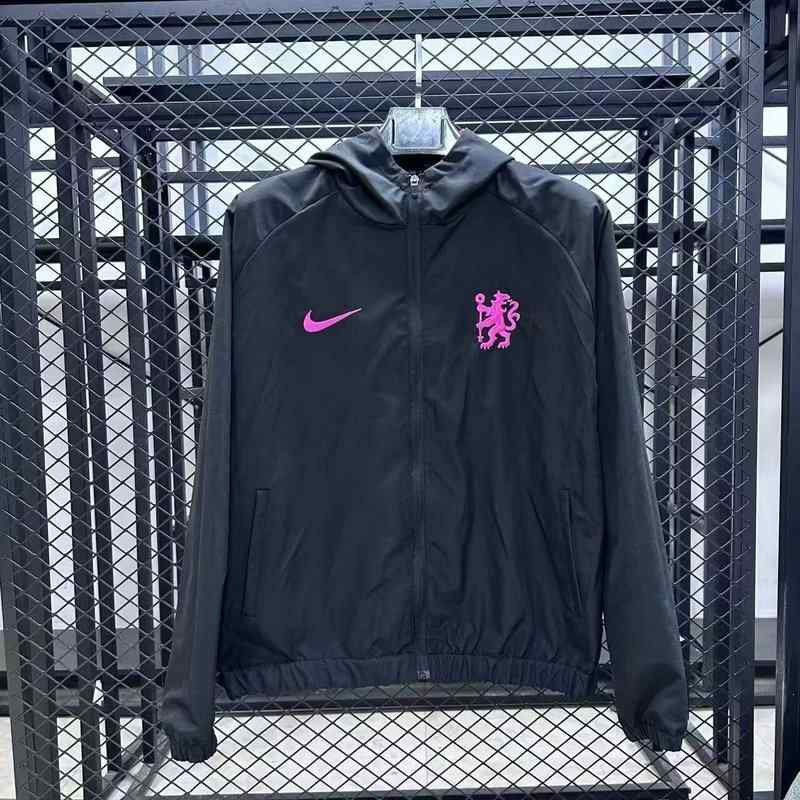 25-26 CHE black windbreaker