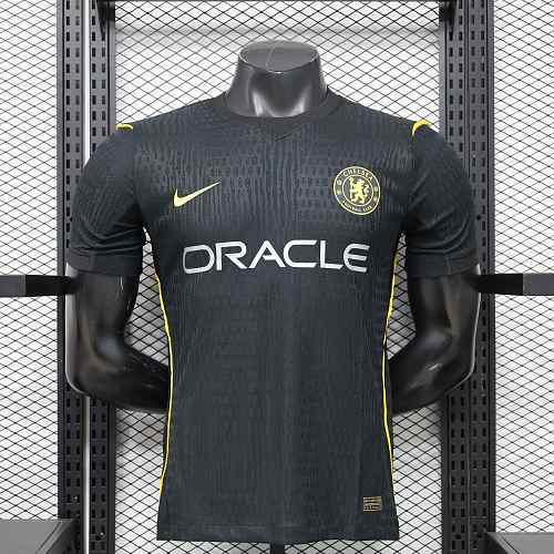 Ensemble de football 26-27 joueur Chelsea noir édition spéciale — Version joueur