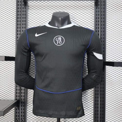 Chelsea 2025/26 Third Away long sleeve player version size S-2XL