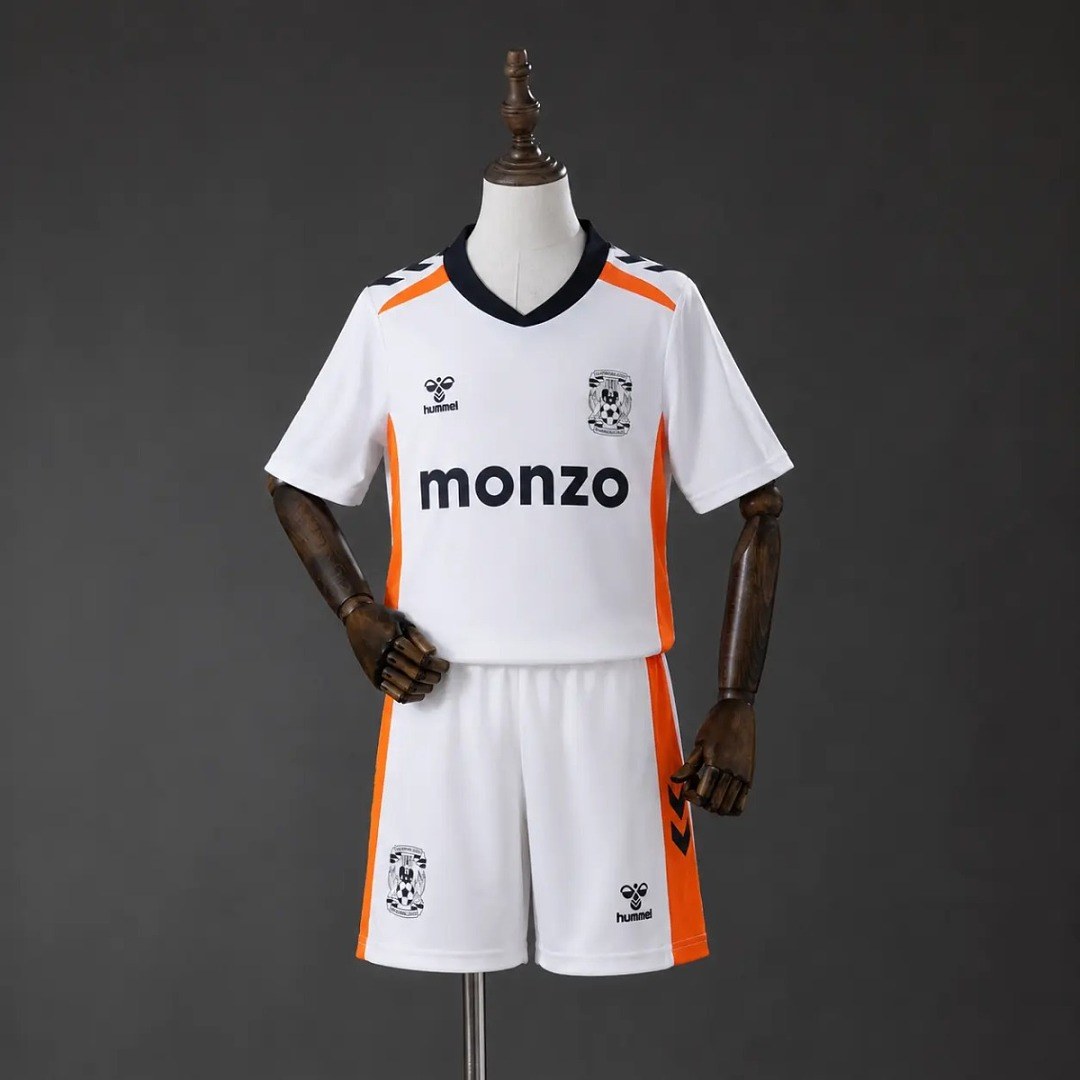 2026/27 Coventry City Away Kids Kit Soccer Jersey 16-28