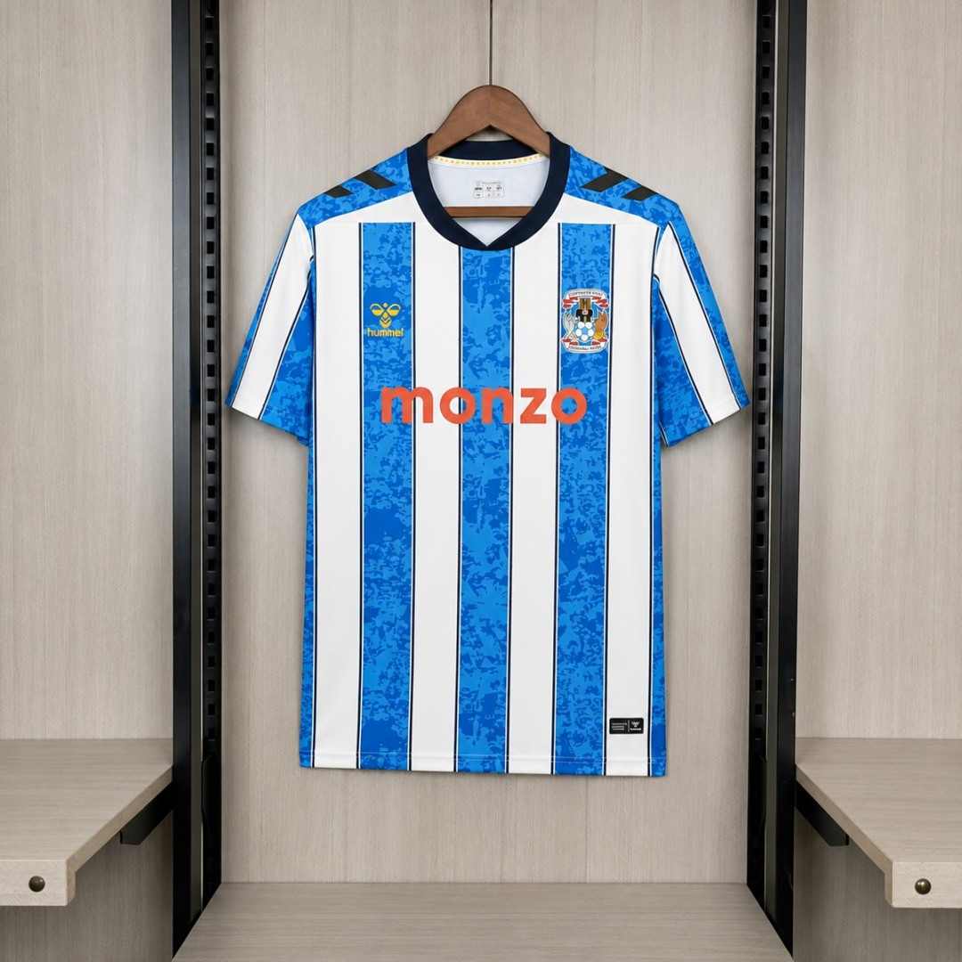 Maillot de football Coventry City — 2026/27 · Domicile · tailles S–4XL
