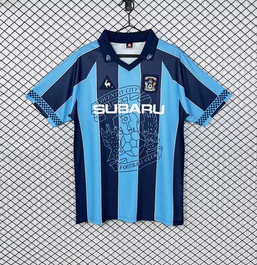 Maillot de football Coventry City — 1997-98 · Domicile · Rétro · tailles S–2XL
