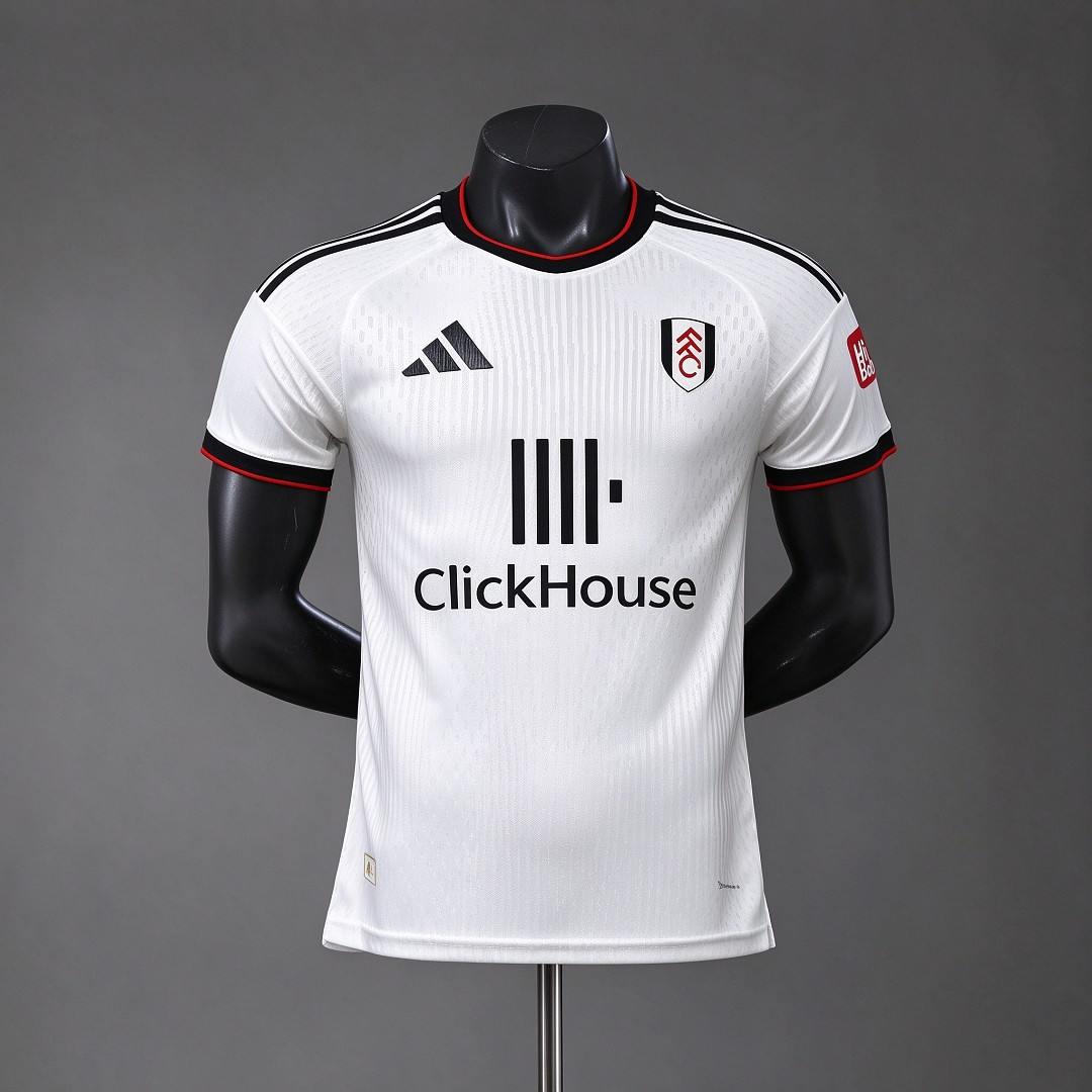 Maillot de football Fulham blanc — 2026/27 · Domicile · Version joueur · tailles S–XXL