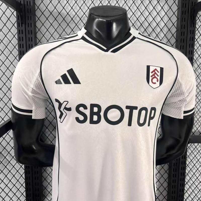 25-26 Fulham home player version soccer jersey size S-2XL