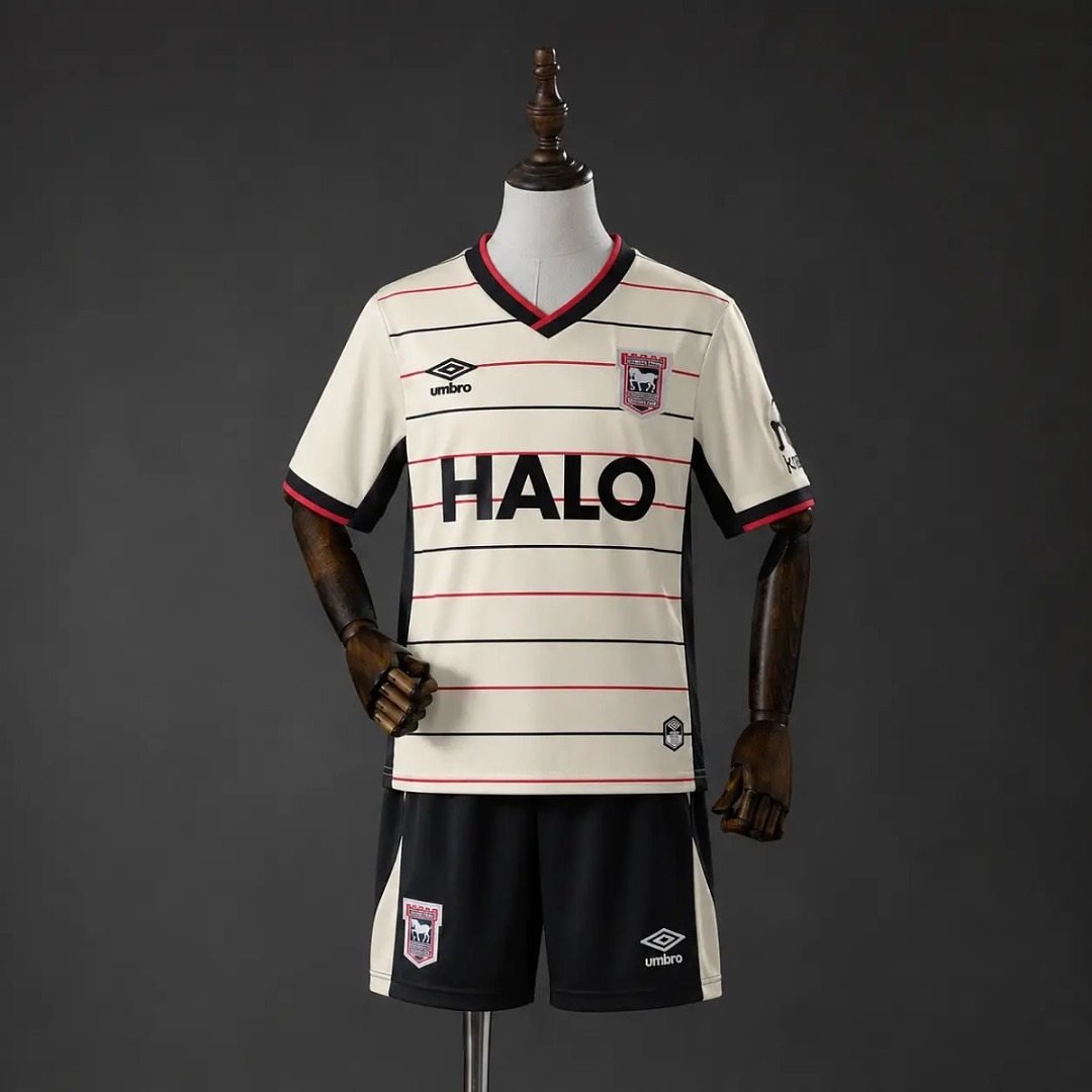 2026/27 Ipswich Town Away Kids Kit Soccer Jersey 16-28