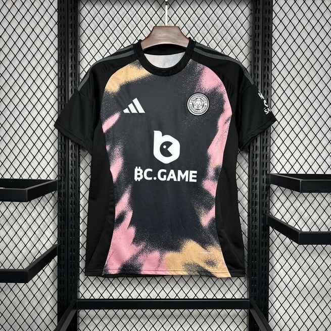 24-25 Leicester City away soccer jersey