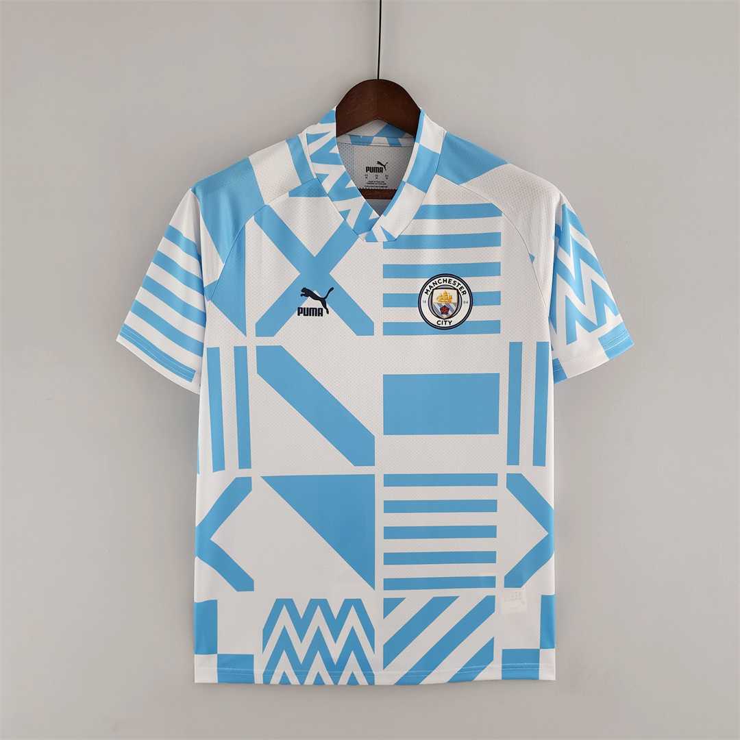 22-23 MCI pre-match blue/white