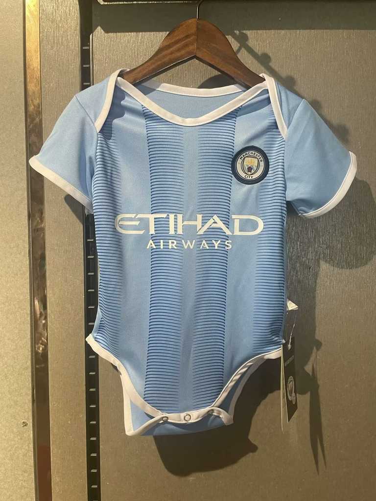 Maillot de football bébé 23-24 MCI — Domicile