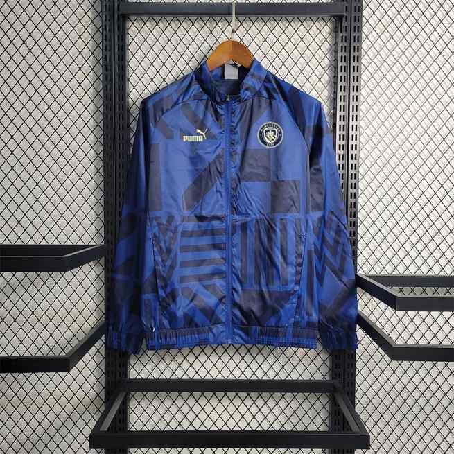 23-24 Windbreaker MCI blue with black