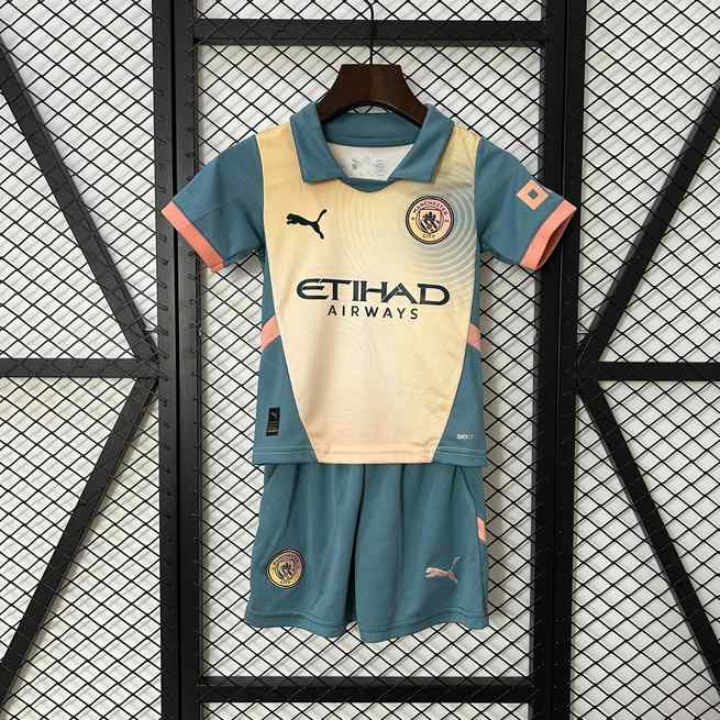 24/25 MCI Fourth kids Jersey