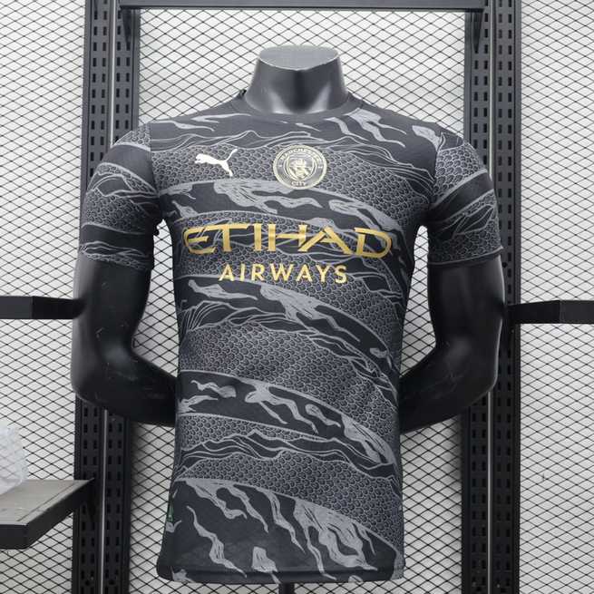 24-25 MCI Dark black player version jersey