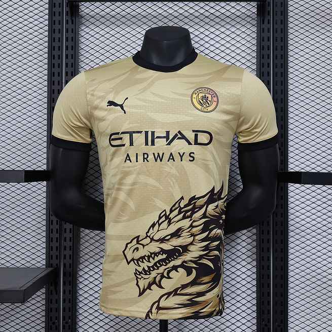 24-25 MCI Gold Special player version jersey