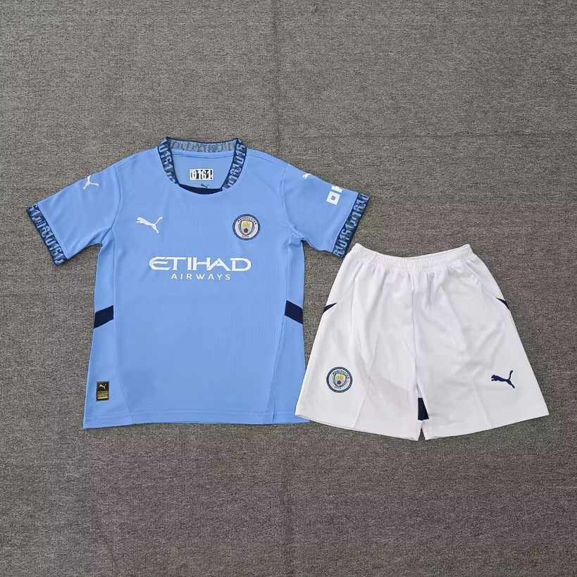 Ensemble de football enfant 24-25 MCI — Domicile