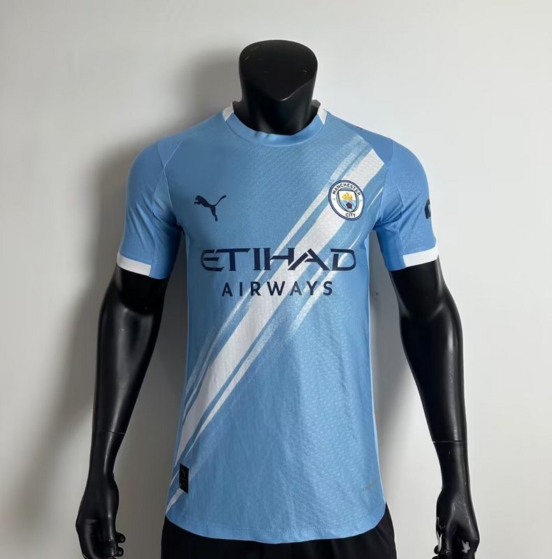 25-26 MCI home player version jersey