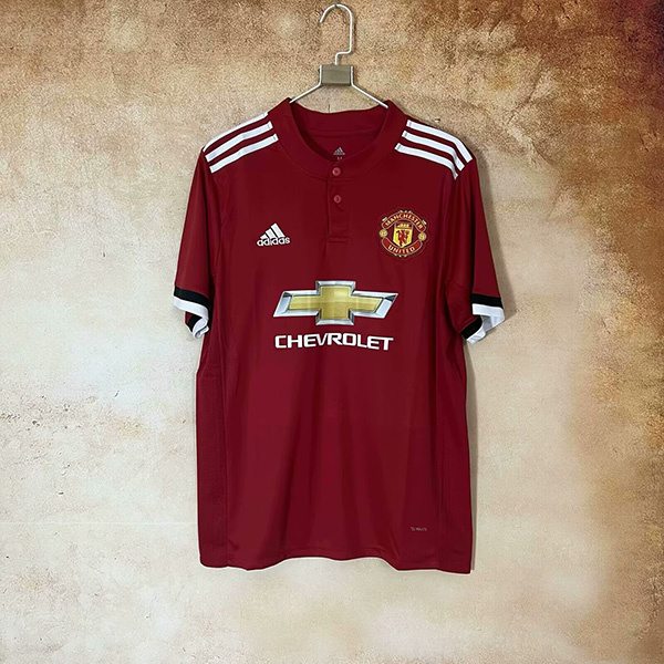 17-18 MNU home retro jersey