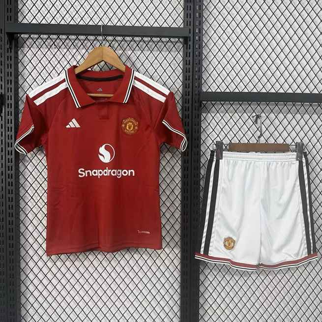 2026/27 Manchester United Home Adult Soccer Jersey Suit S-2XL