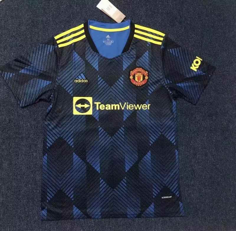 21-22 MNU third away jersey