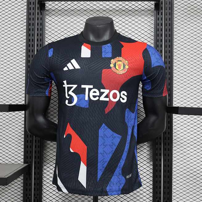 Maillot de football 24-25 MNU Colorful entraînement — Version joueur