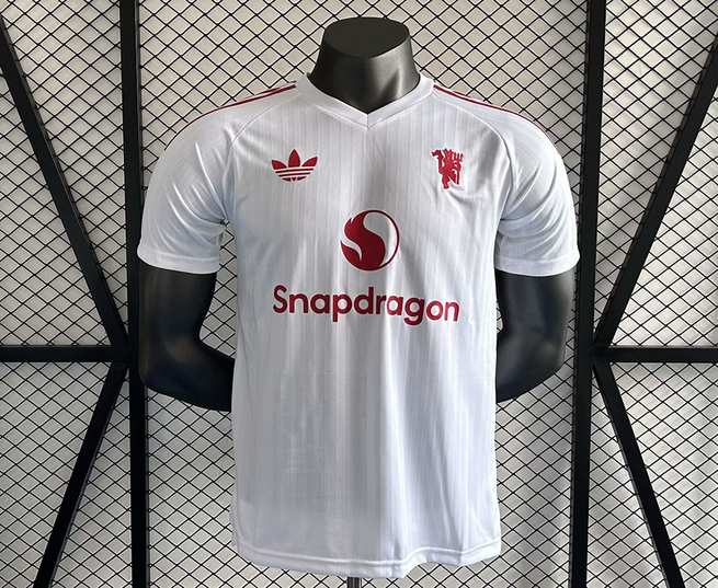 24-25 MNU White Player version jersey