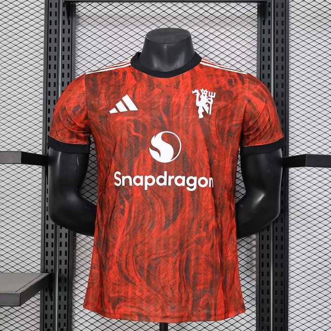24-25 MNU red Special player version jersey