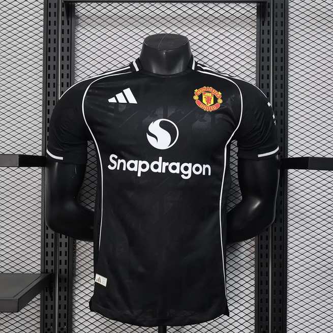 25-26 MNU black special player version jersey