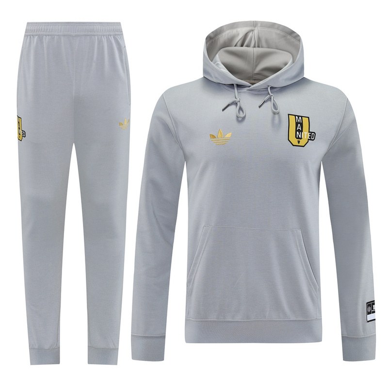Sweat à capuche 25-26 MNU gris