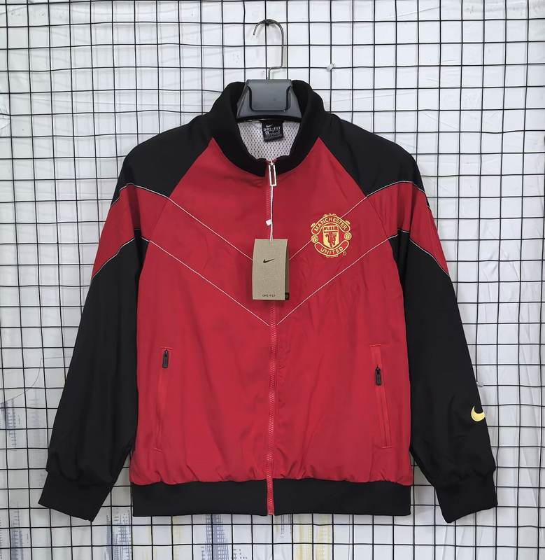 25-26 MNU red windbreaker