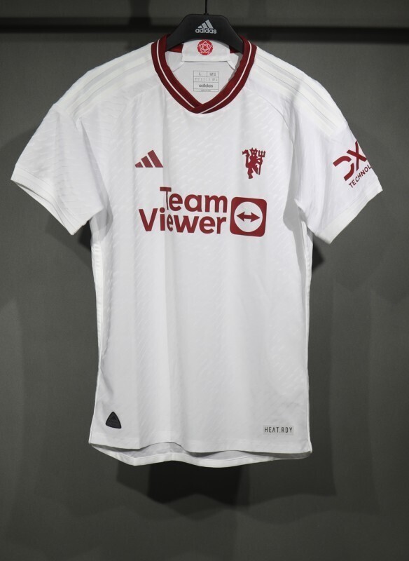 Maillot de football Manchester United — 2023/24 · Extérieur · Version joueur