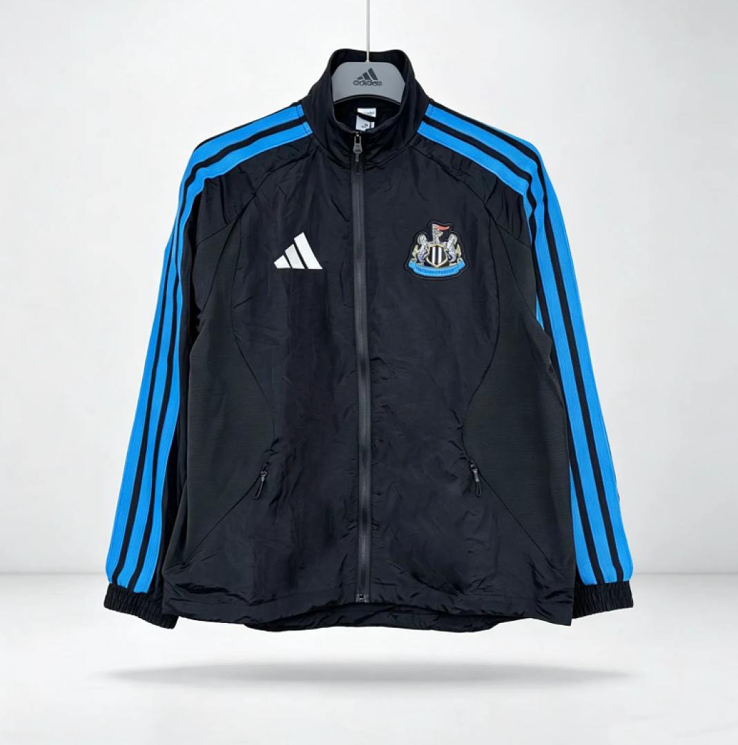 2026/27 Newcastle United Black Windbreaker Jacket S-2XL