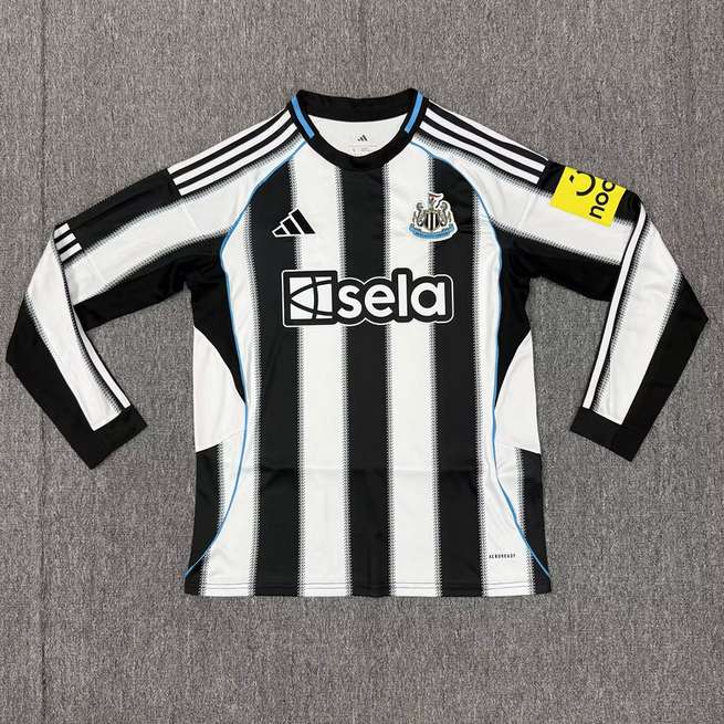 25-26 Newcastle United home long sleeve jersey