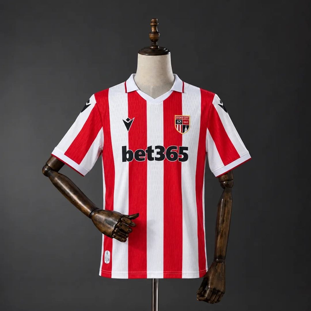 Maillot de football Stoke City — 2026/27 · Domicile · tailles S–4XL
