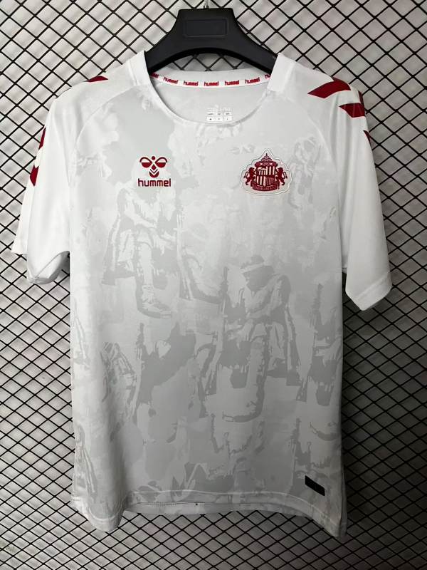 Sunderland 2025/26 Pre-Match Remembrance Day soccer jersey