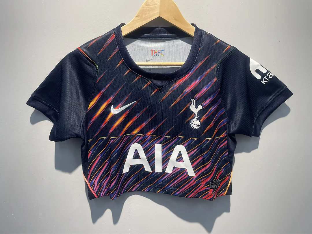 Maillot de football femme Tottenham haut court — 2026/27 · Extérieur · tailles S–2XL