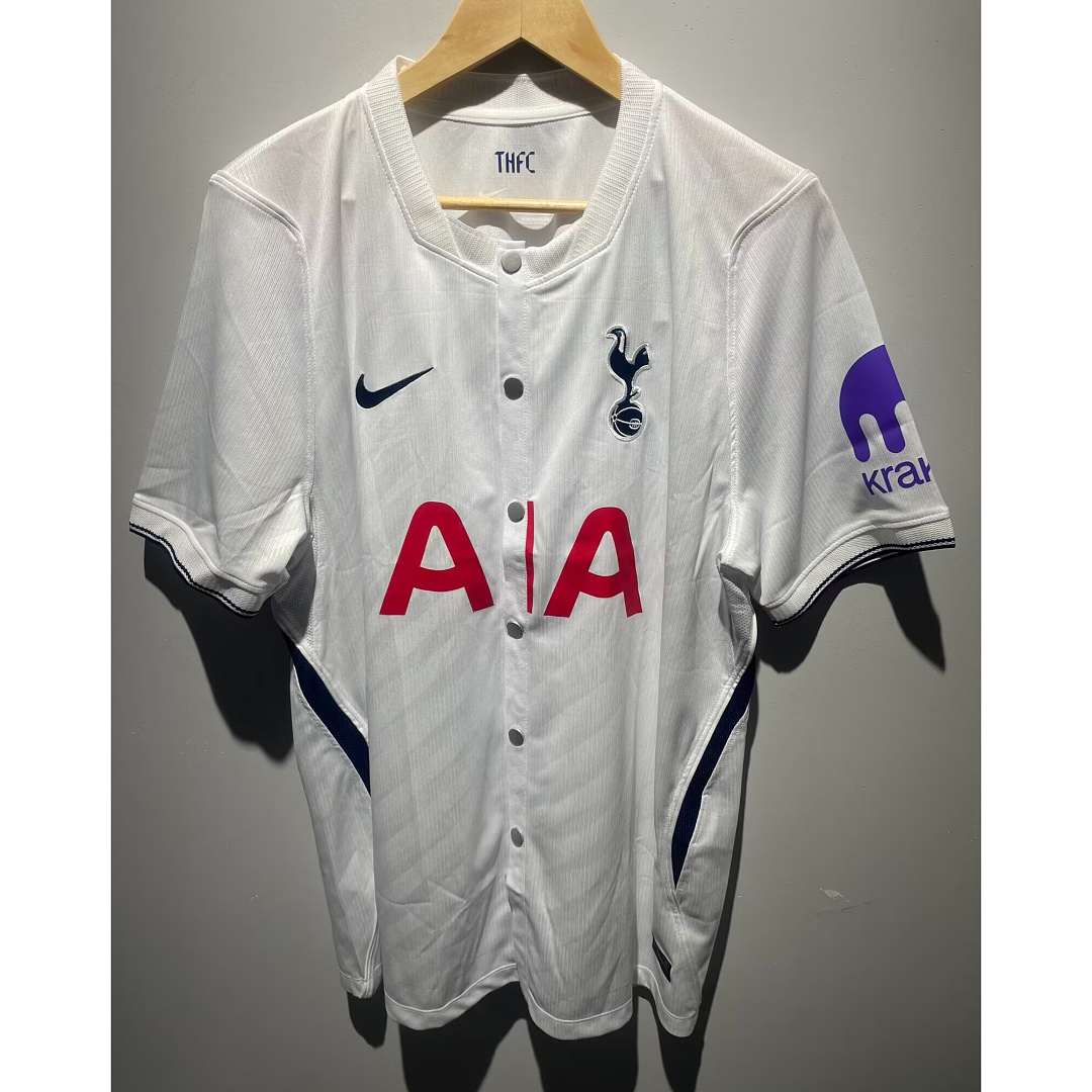 Maillot de football Tottenham MLB style version — 2026/27 · Domicile · tailles S–2XL