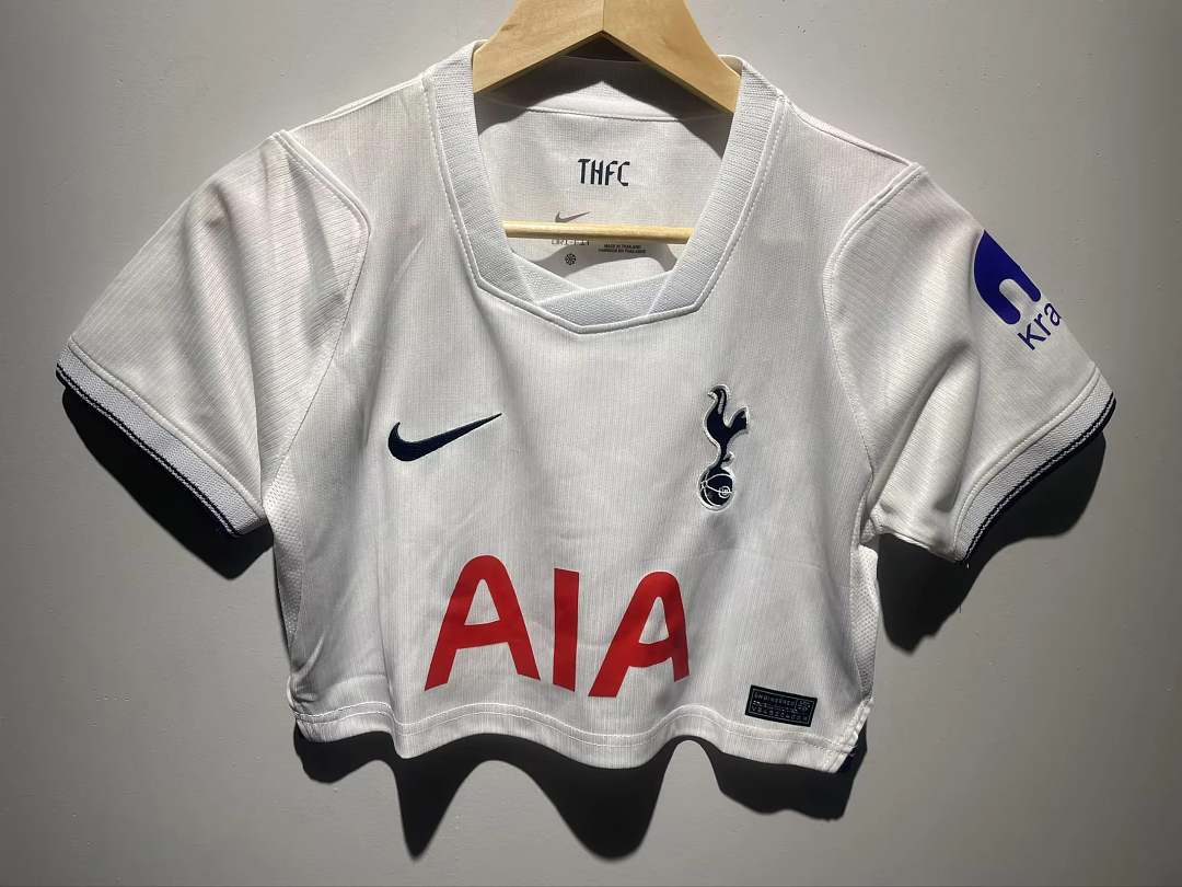 2026/27 Tottenham Home Women's Crop Top Soccer Jersey S-2XL