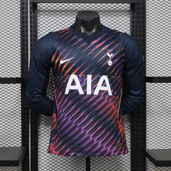 2026/27 Tottenham Hotspur Away Long Sleeve Player Version Soccer Jersey Size S-2XL