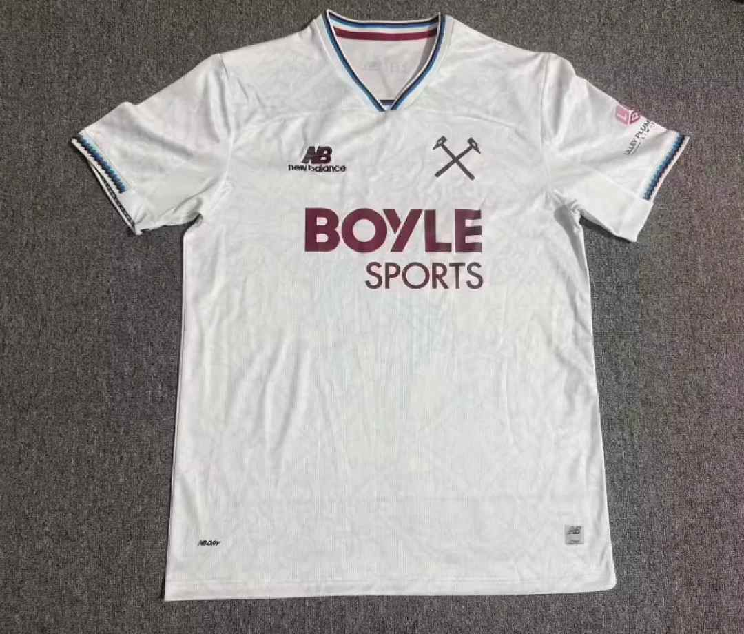 Maillot de football West Ham United — 2026/27 · Extérieur · tailles S–4XL