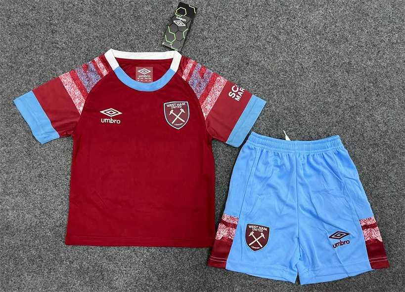 Ensemble de football enfant 22-23 West Ham — Domicile