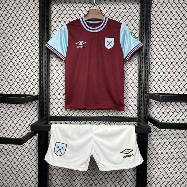 24-25 West Ham home kid kit