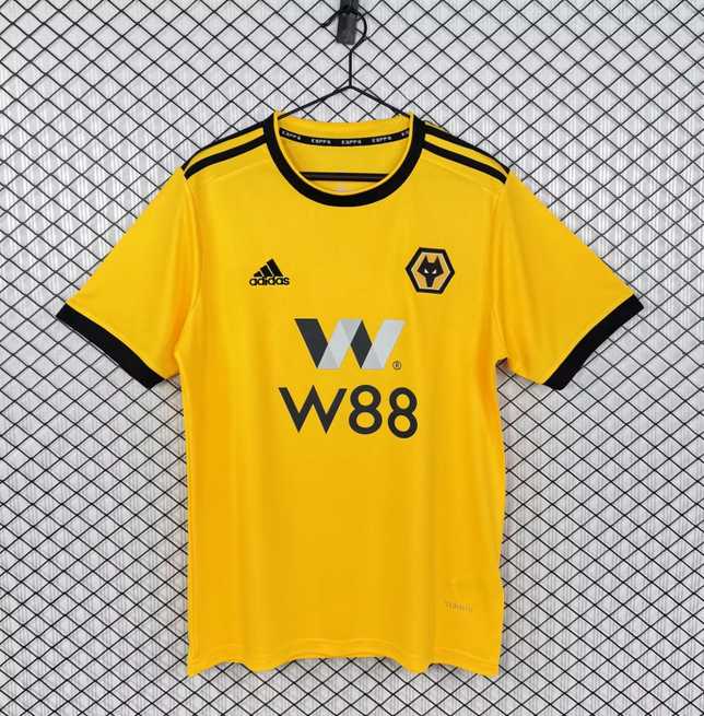 Retro Wolverhampton Wanderers 2018/19 home soccer jersey size S-2XL