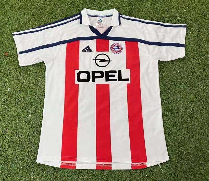 00 01 Bayern Away Retro S-XXL 00 01 拜仁 客场 复古 S-XXL