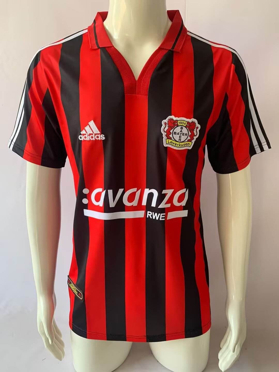 00 01 Leverkusen home retro 00 01 勒沃库森 主场 复古