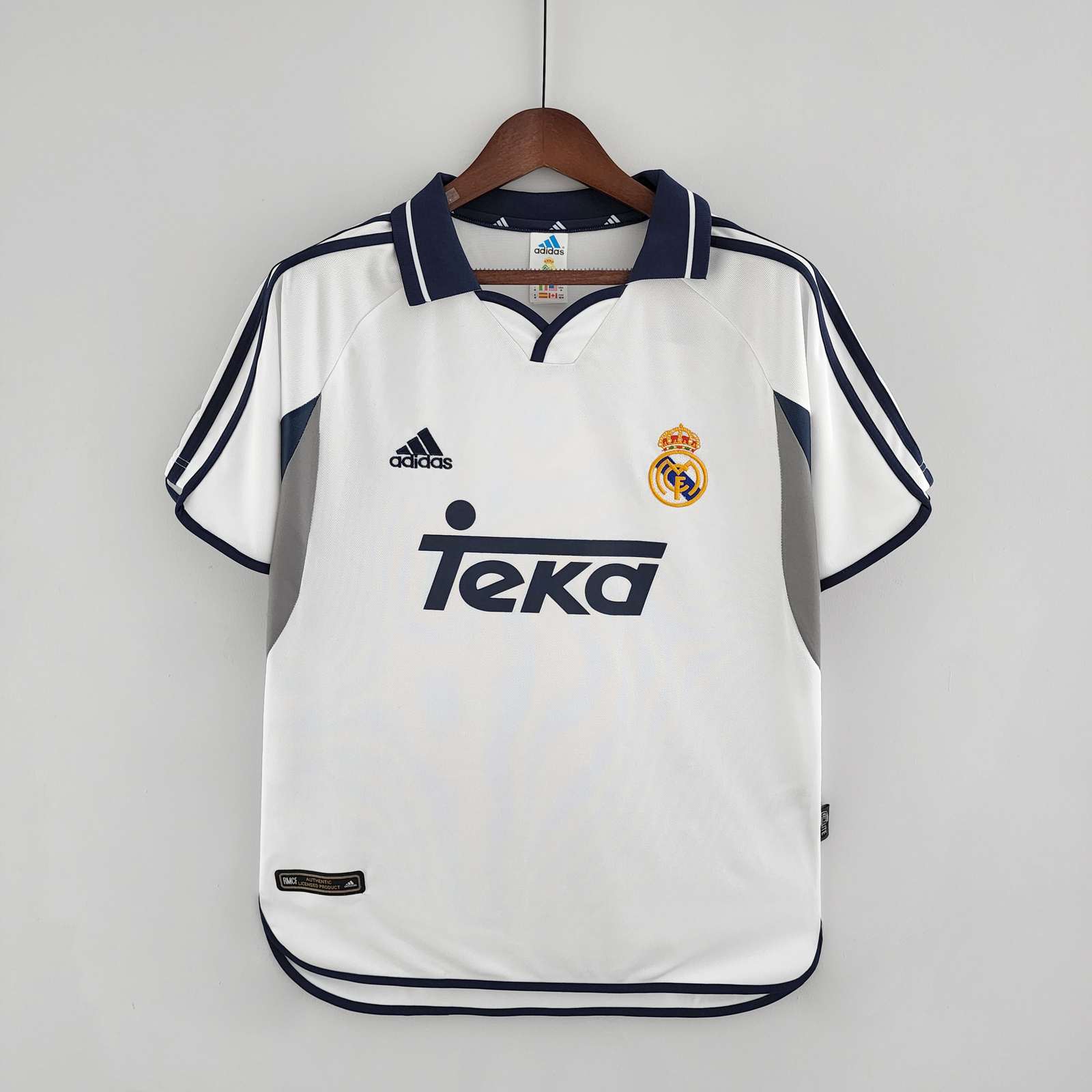 00 01 Real Madrid home retro S-XXL 00 01 皇马 主场