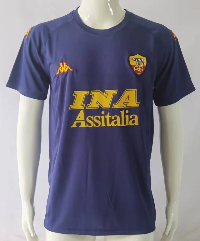 00 01 Roma third Retro size S-2XL 00 01 罗马 二客